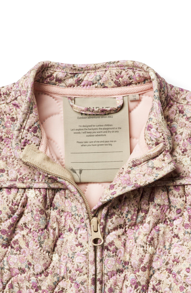 Thermo Jacket Thilde Baby - Clam Multi Flowers