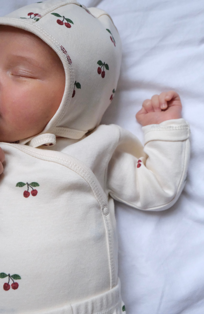 Newborn Onesie - Cherry