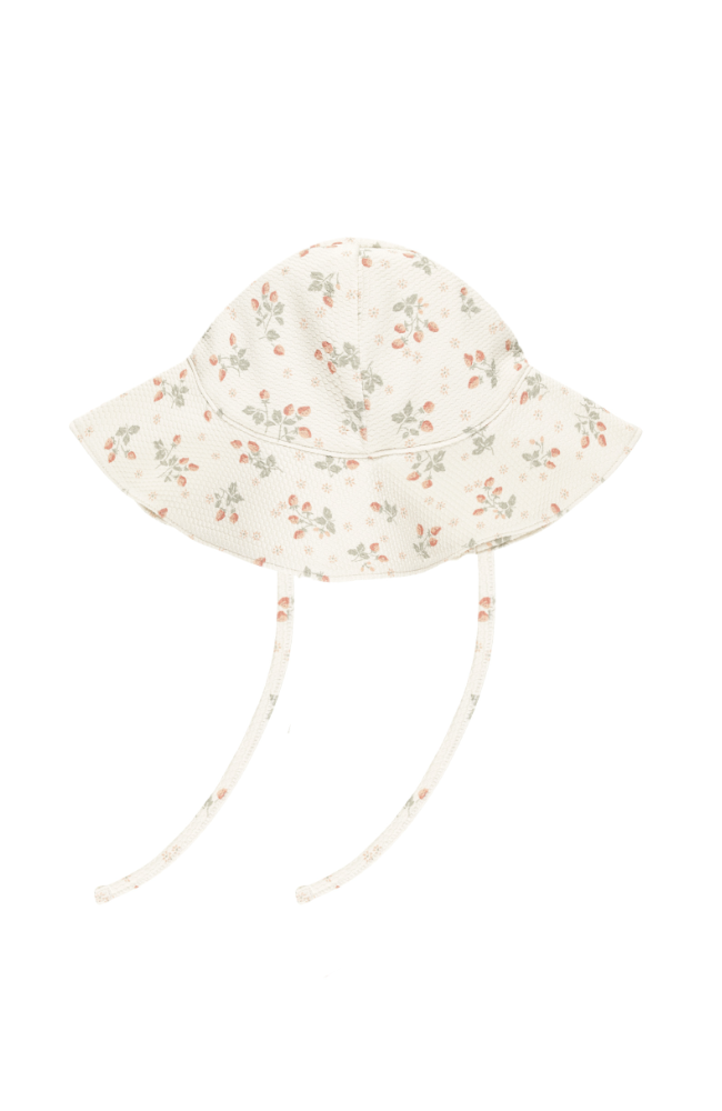 Sun Hat - Strawberries
