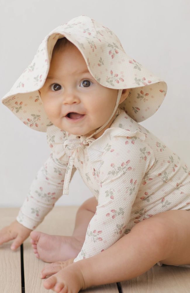 Sun Hat - Strawberries