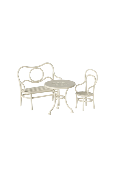 Café Set, Mouse, Small - Off White