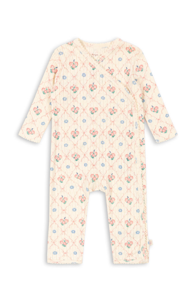 Minni Newborn Onesie - Fleur Decor