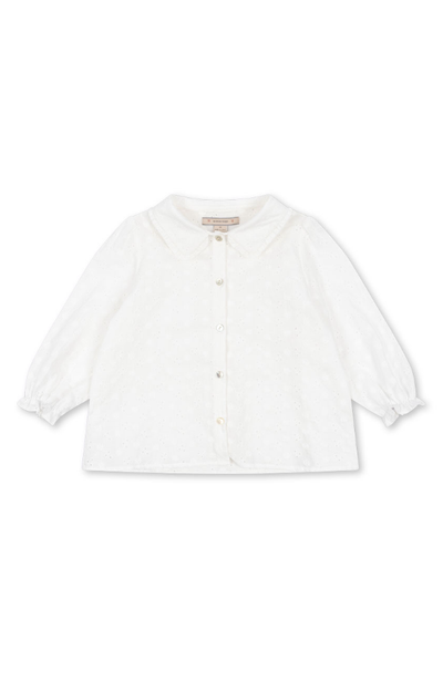 Lacey Collar Shirt - Optic White