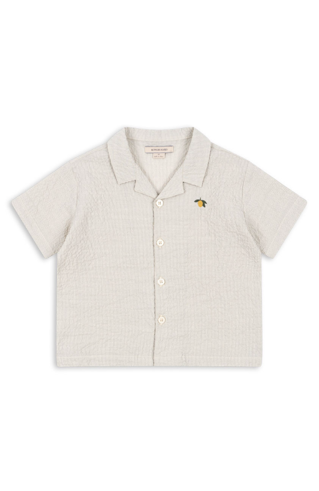 Elliot Shirt - Quarry Stripe