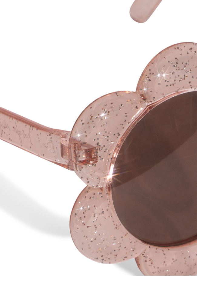 Sunglasses Junior Flower - Glitter Rose