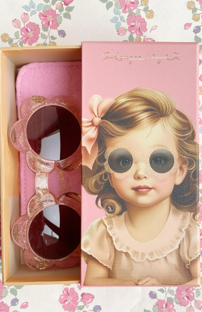 Sunglasses Baby Flower - Glitter Mist