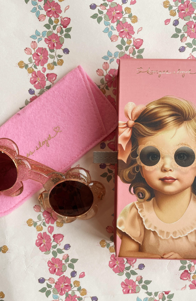 Sunglasses Baby Flower - Glitter Mist