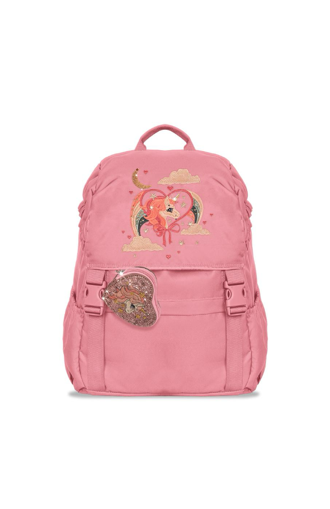 Clover Schoolbag - Peony