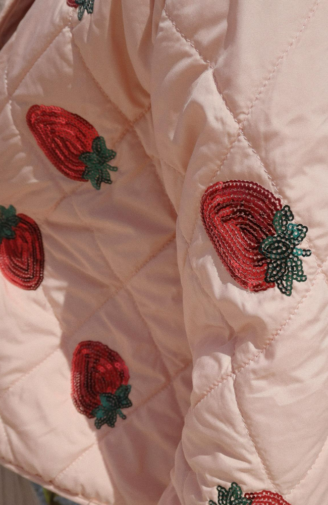 Flora Jacket - Strawberry