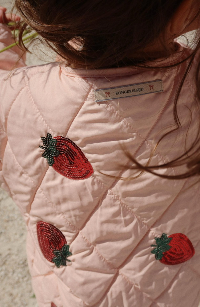 Flora Jacket - Strawberry