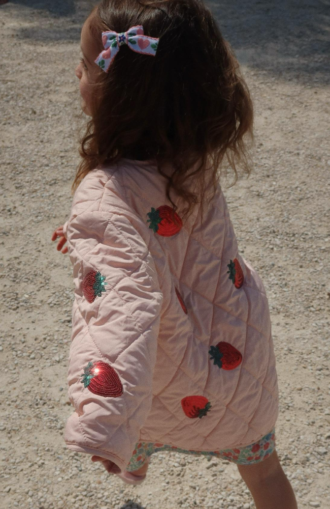 Flora Jacket - Strawberry