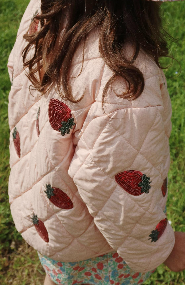 Flora Jacket - Strawberry