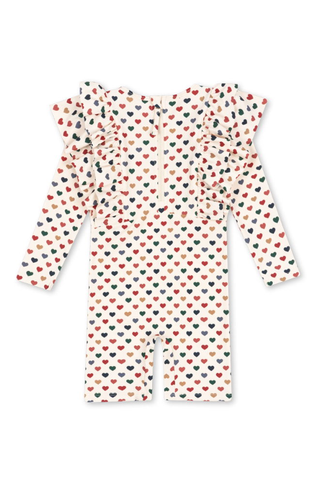 Manuca Frill Onesie - Coeur Colore