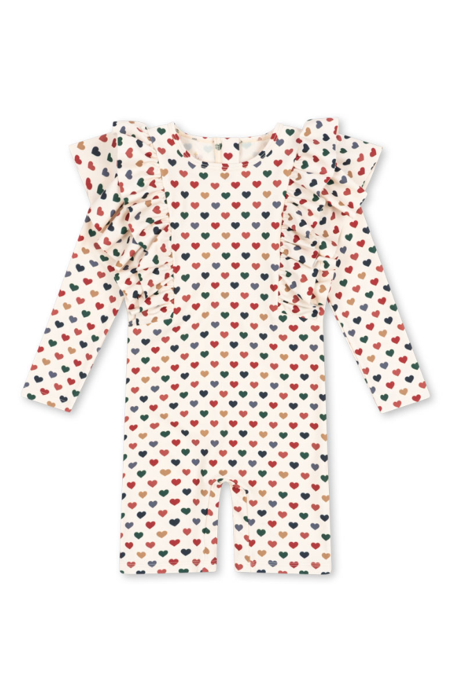 Manuca Frill Onesie - Coeur Colore