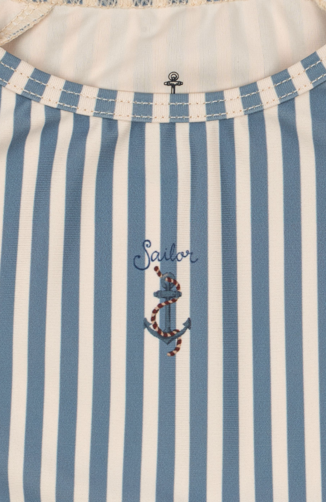 Aster Swim Blouse - Sailor Stripe