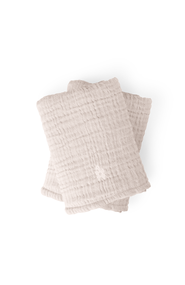 Nursing Towel 2pk - Rose