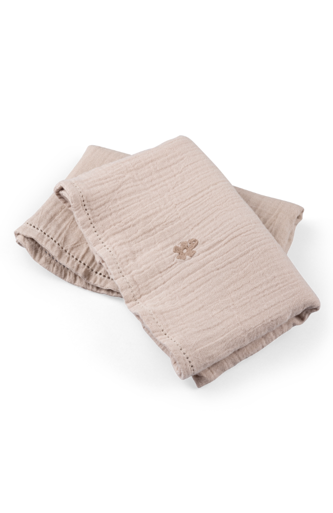 Nursing Towel 2pk - Beige