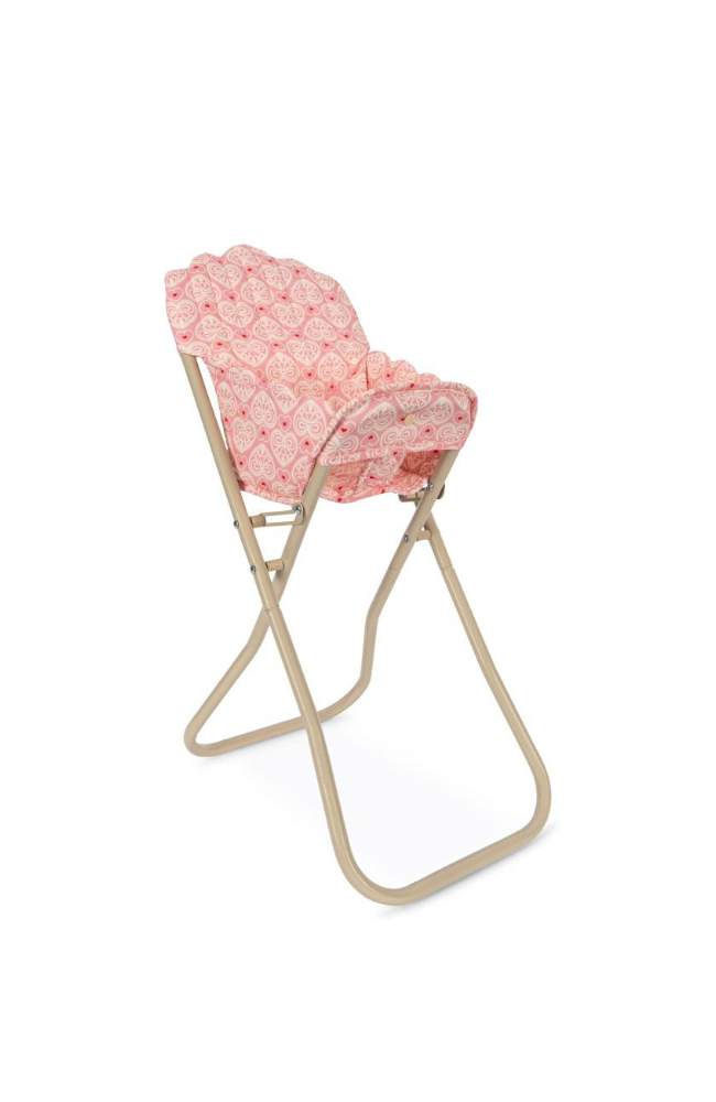 Doll High Chair - Lacy Pink