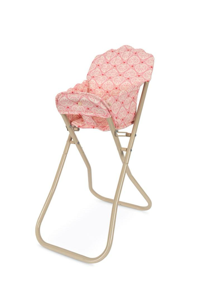 Doll High Chair - Lacy Pink