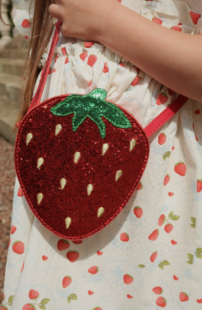 Tut Strawberry Shoulder Bag - Barbados Cherry