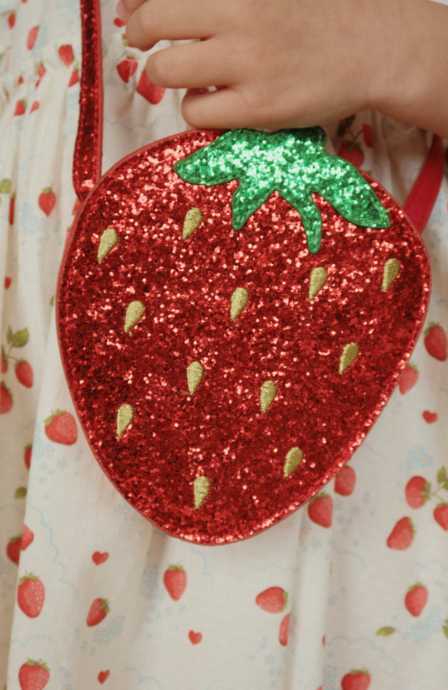 Tut Strawberry Shoulder Bag - Barbados Cherry