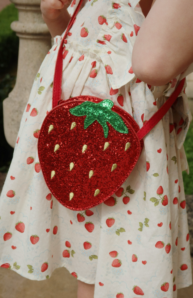 Tut Strawberry Shoulder Bag - Barbados Cherry