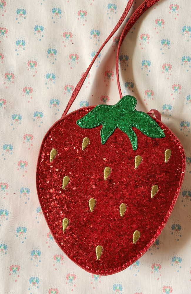 Tut Strawberry Shoulder Bag - Barbados Cherry