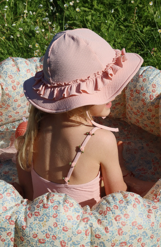 Fleuri Swim Hat - Powder Pink