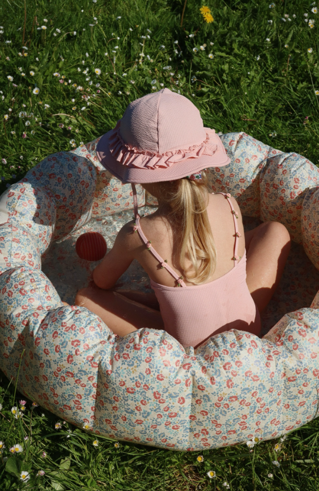 Fleuri Swim Hat - Powder Pink