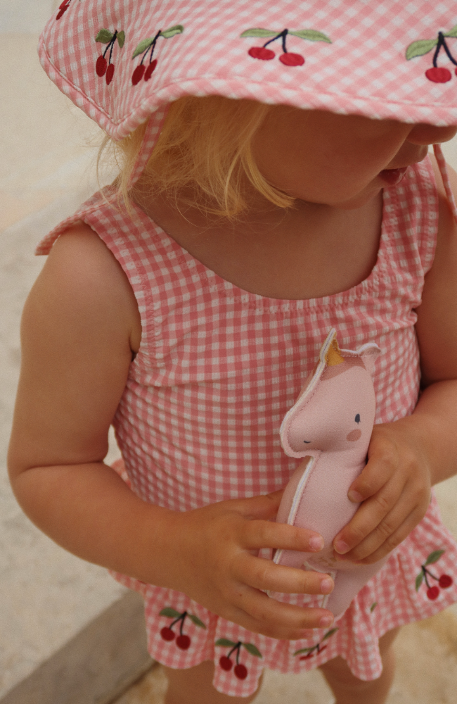 Soline Swim Hat - Geranium Pink