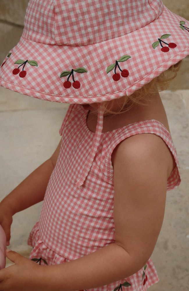 Soline Swim Hat - Geranium Pink