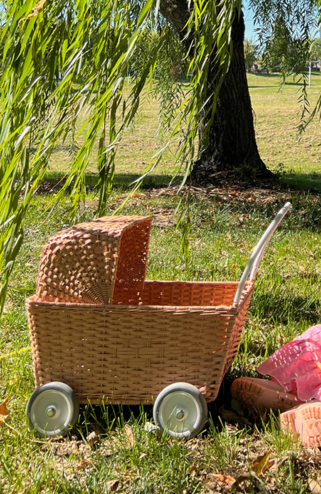 Rattan Strolley - Seashell Pink