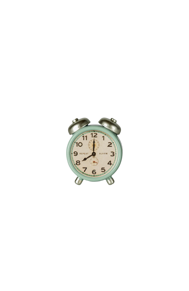 Mini Alarm Clock Mouse - Mint