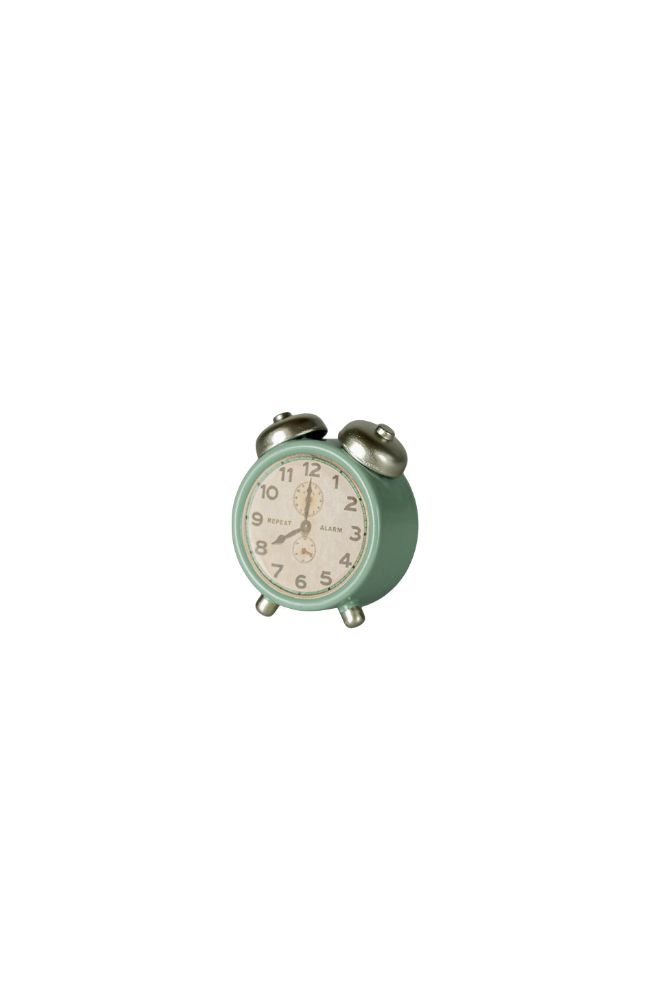 Mini Alarm Clock Mouse - Mint