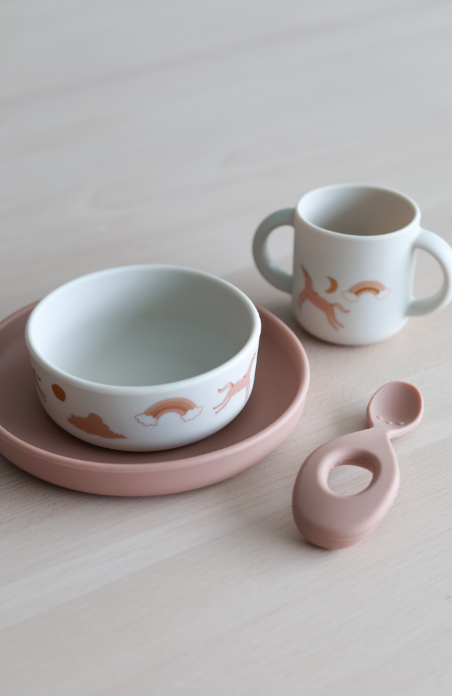 Vivi Printed Tableware Set - Dream/Ecru