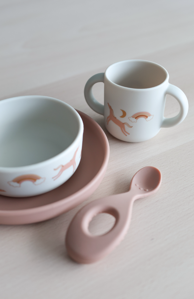 Vivi Printed Tableware Set - Dream/Ecru