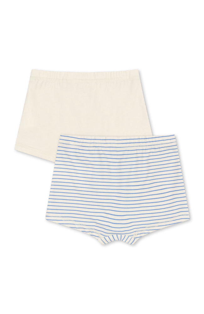 Basic 2 Pack Boxers - Stripe Provence Mix