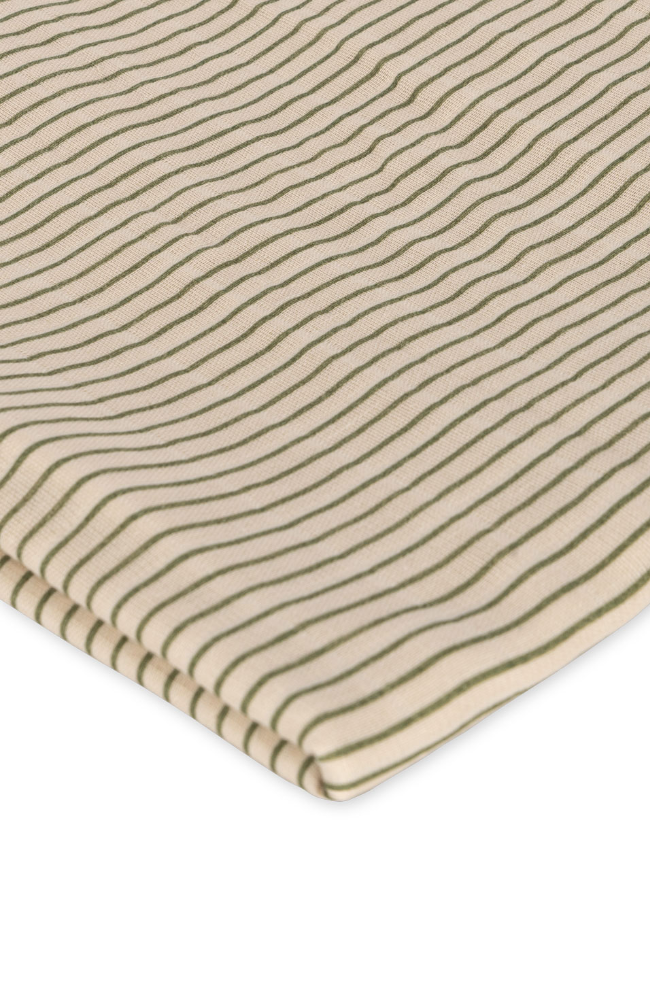 Big Muslin Swaddle - Tea Stripe