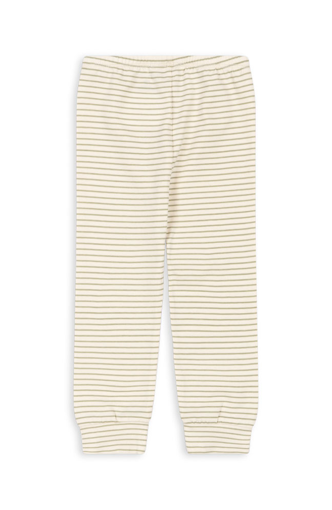 Basic Pants - Tea Stripe