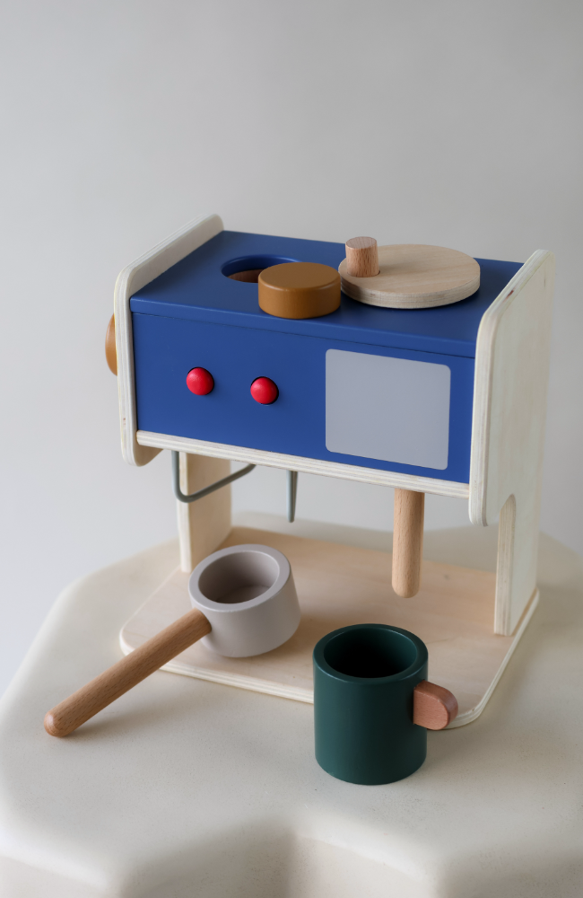 Titouan Espresso Machine - Indigo Blue Multi Mix