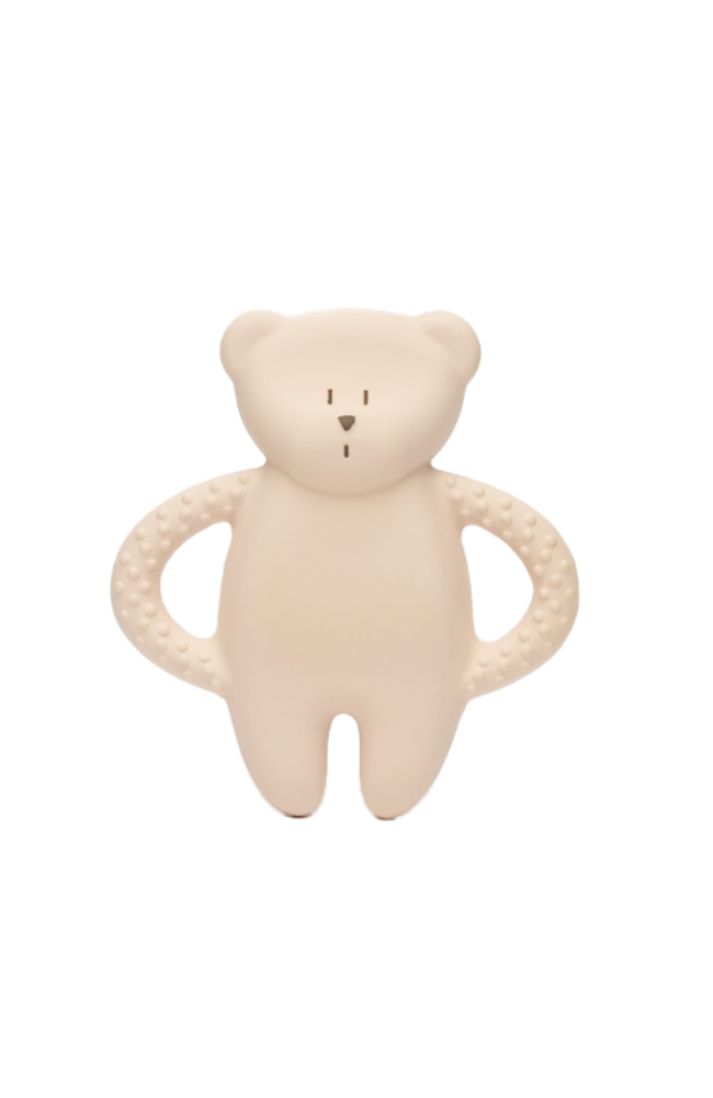 Natural Rubber Teether - Rose