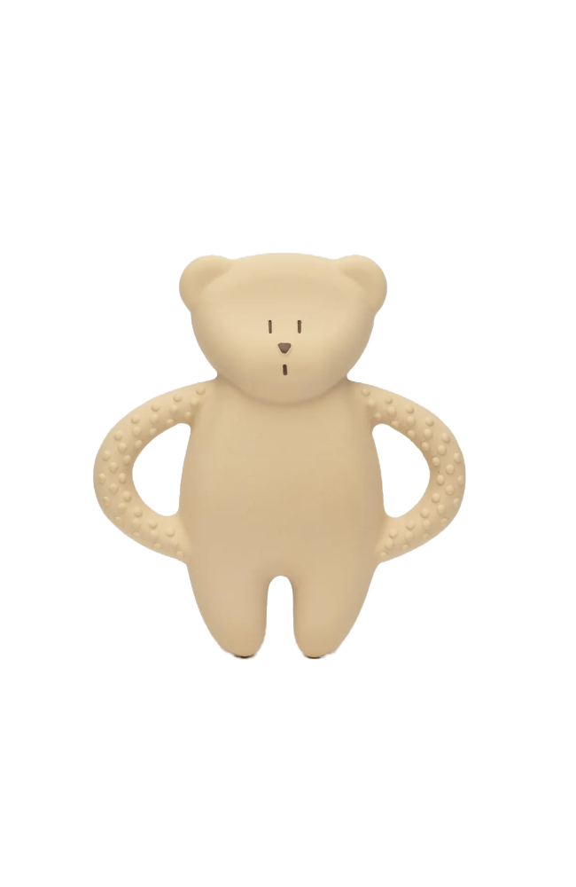 Natural Rubber Teether - Sand