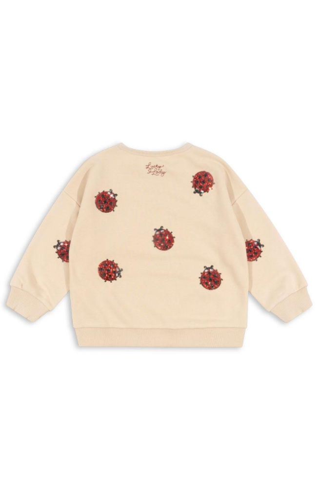 Lou Ladybug Glitter Sweatshirt - Ladybug Glitter