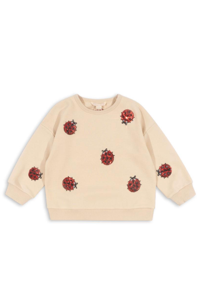 Lou Ladybug Glitter Sweatshirt - Ladybug Glitter