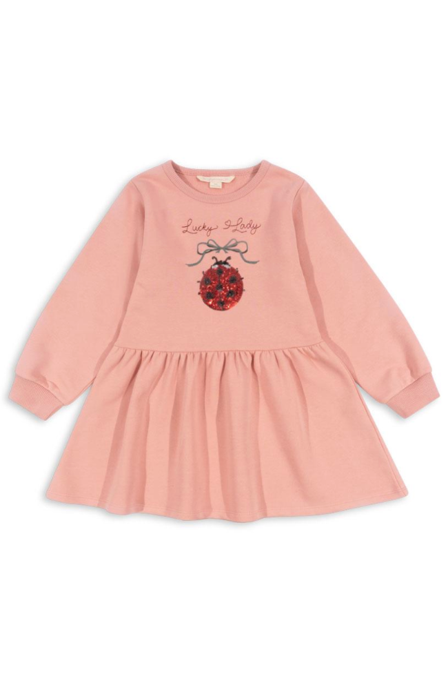 Lou Ladybug Glitter Dress - Ladybug