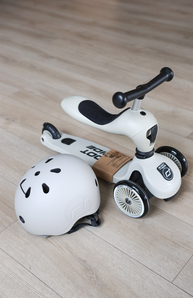 Scoot and Ride Safety Helmet - Ash
