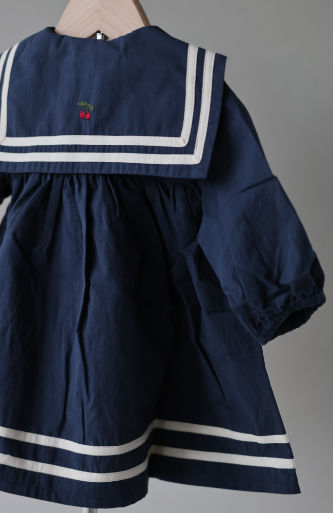 Sailor Dress - Navy