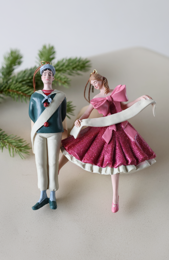 Christmas Ornament - Bow Ballerina