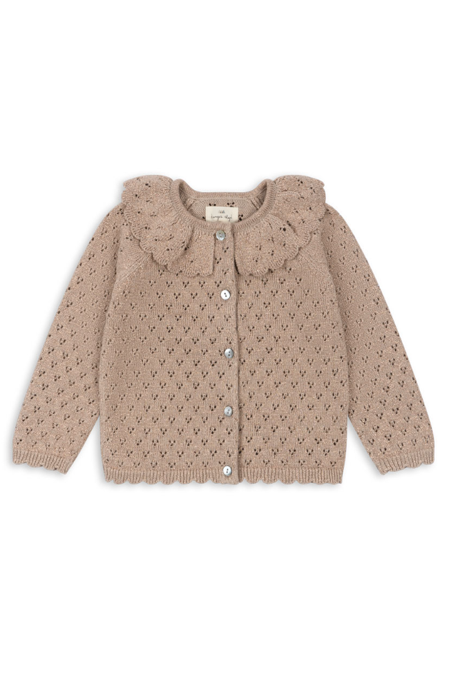 Holiday Knit Cardigan - Creme