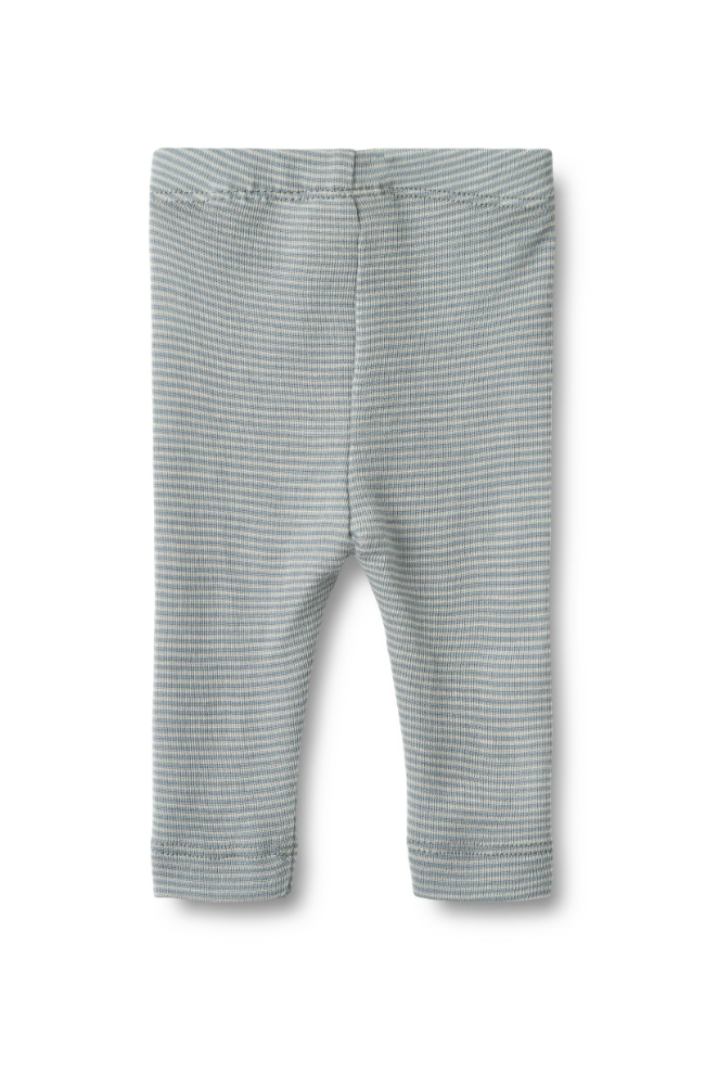 Wool Leggings Agi Baby - Cloudy Sky Stripe